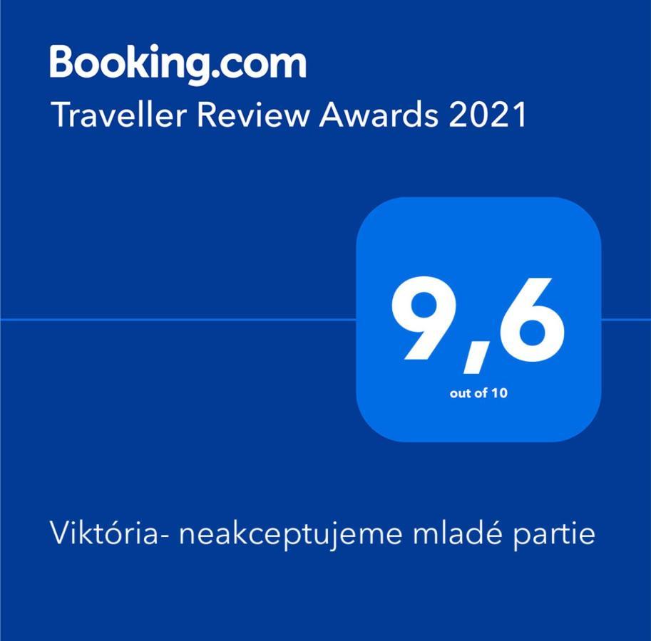 Viktoria- Neakceptujeme Mlade Partie Villa Terchová Exterior photo